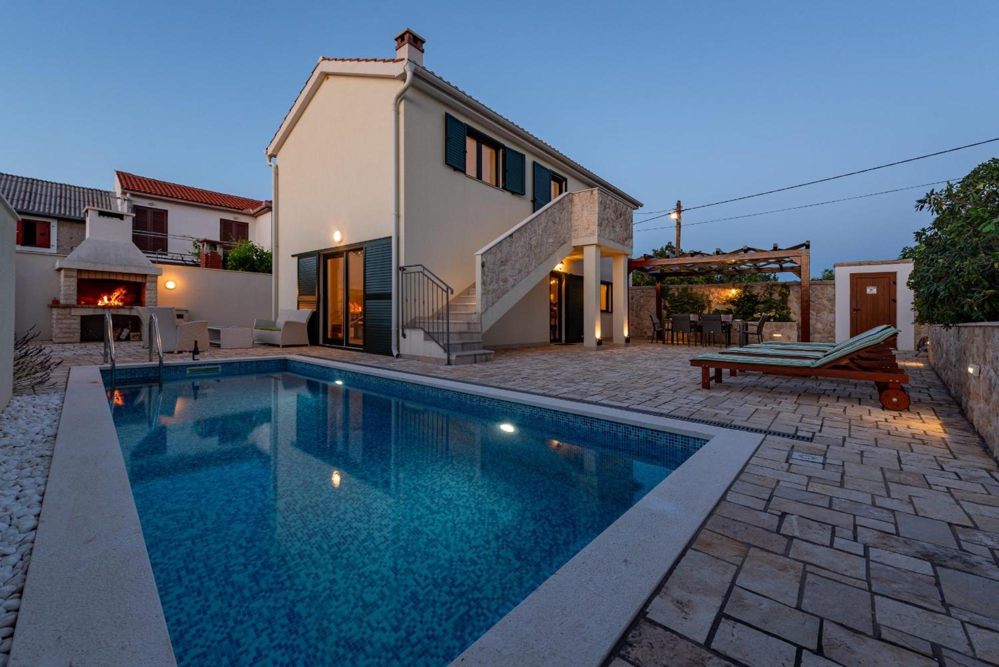 Villa Ivo Zadarvillas فينجيراك المظهر الخارجي الصورة